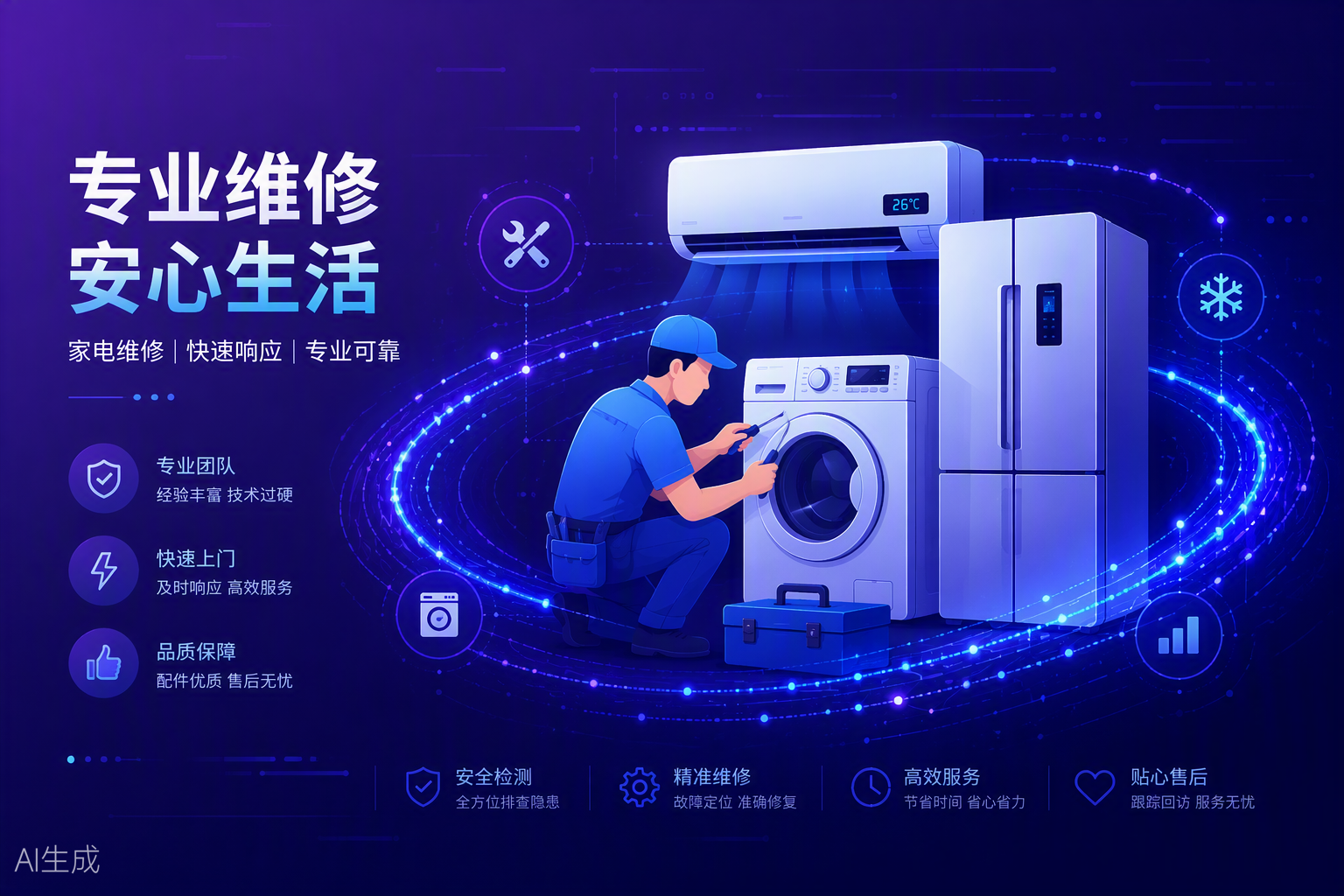 案例：家电维修铺的「内容矩阵」打法复盘