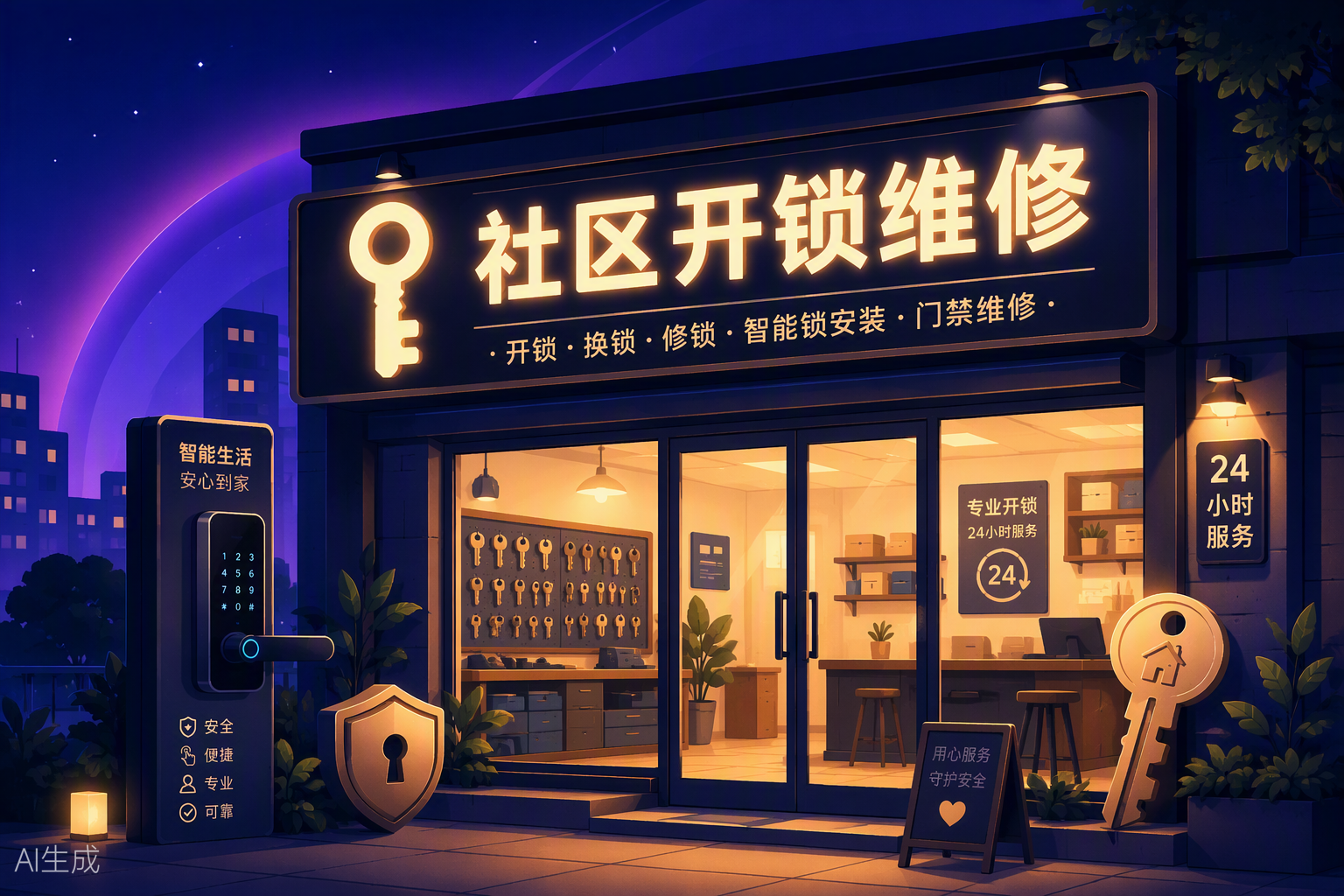 案例：一家社区开锁店，30 天被 AI 主动推荐