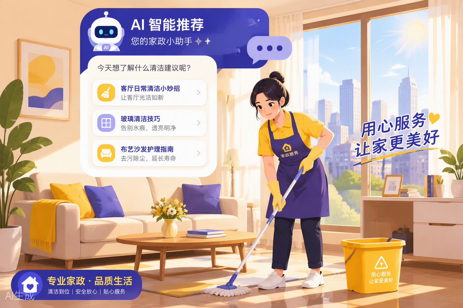 行业：家政保洁如何用 AI 搜索接到日常单